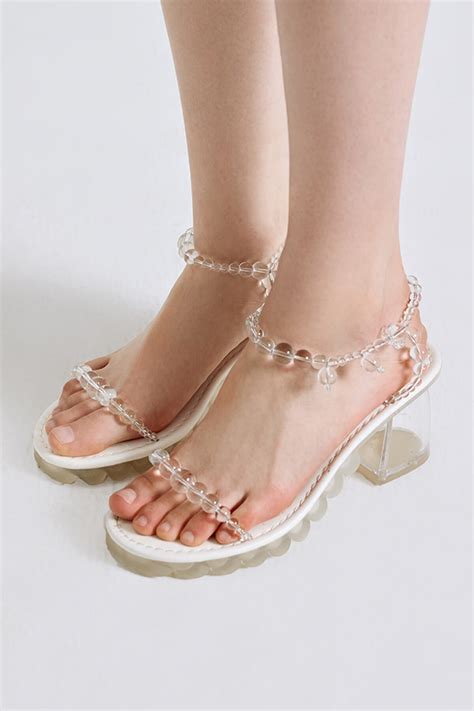 bubble strap heels